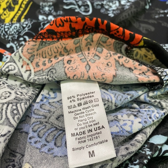 NWT - LulaRoe Debbie Long Sleeve Dress (M) - Picture 5 of 6